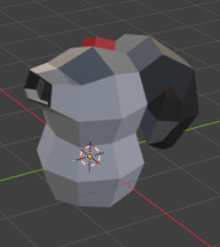 exemplo de cafeteira low poly
